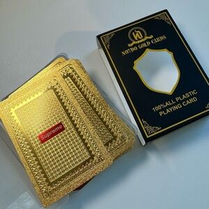 Supreme Gold Foil Playing Cards